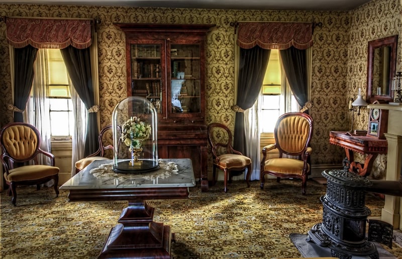 Green Living Room